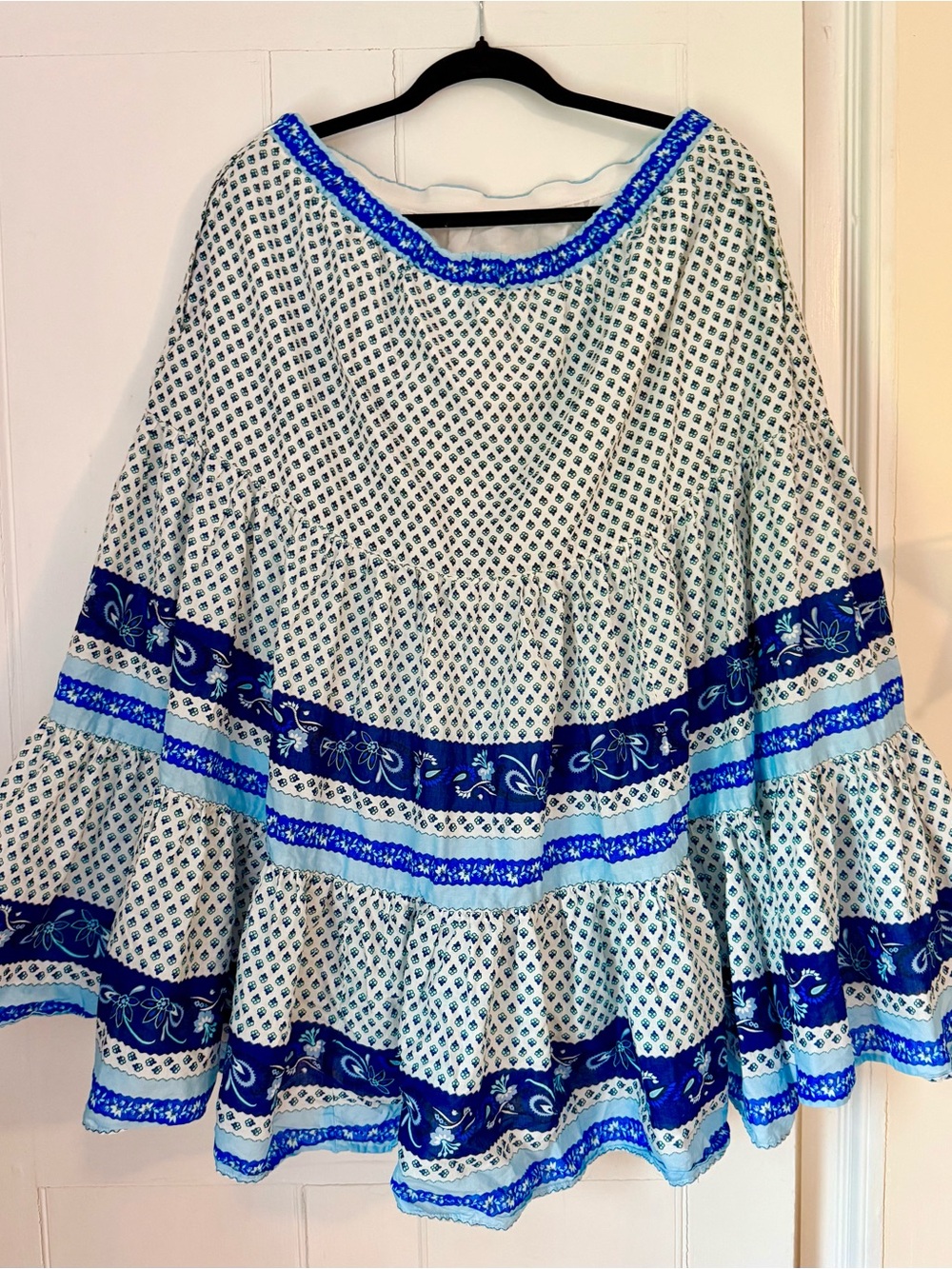 J.Crew Cotton Boho Tiered Skirt